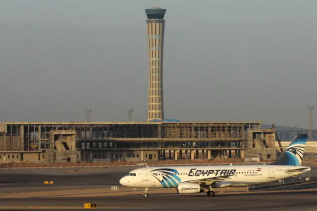 File photo of the EgyptAir Airbus A320-232 (registration SU-GCC) that has gone missing while flying from Paris to Cairo as Flight MS804 on 19/05/2016.