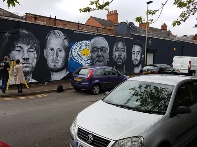 Mural for Leicester City