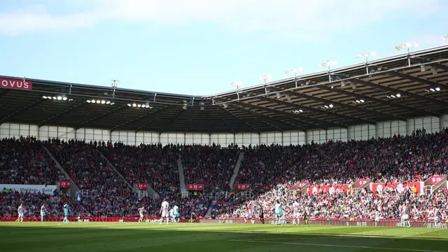 General view of Stoke City stadium this year