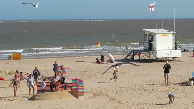 Lowestoft south beach