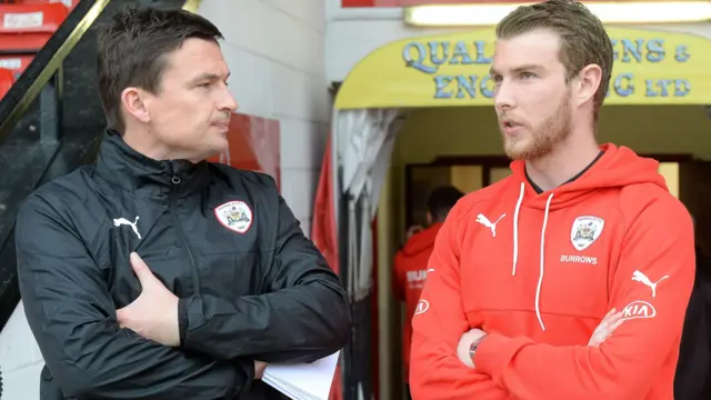 Paul Heckingbottom and Sam Winnall