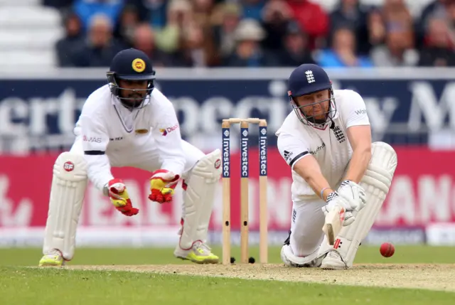 Jonny Bairstow plays