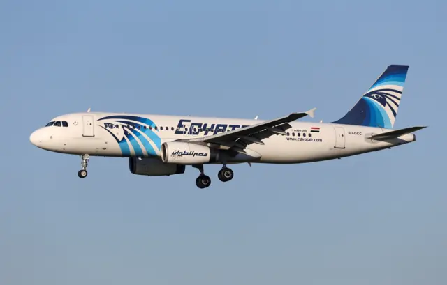 The Egyptair Airbus 320, which crashed over the Mediterranean sea on Thursday is pictured in Brussels, Belgium