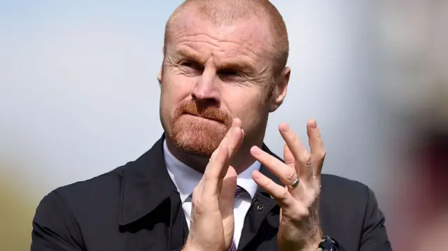 Burnley manager Sean Dyche