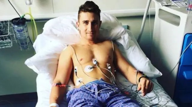 James Taylor in hospital