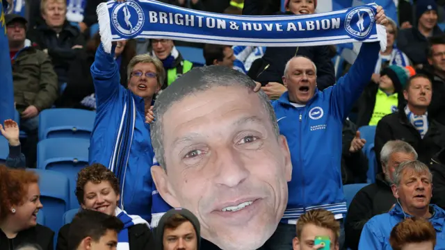 Brighton fans