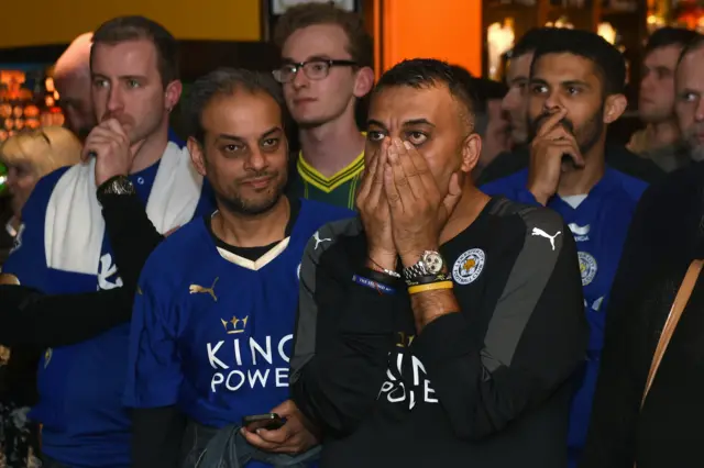 Leicester fans