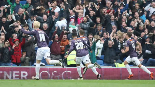 Derby celebrate