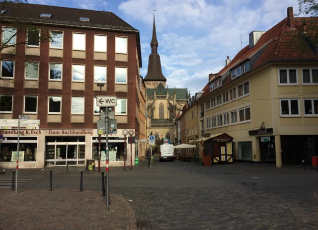 Osnabruck town centre in Germany