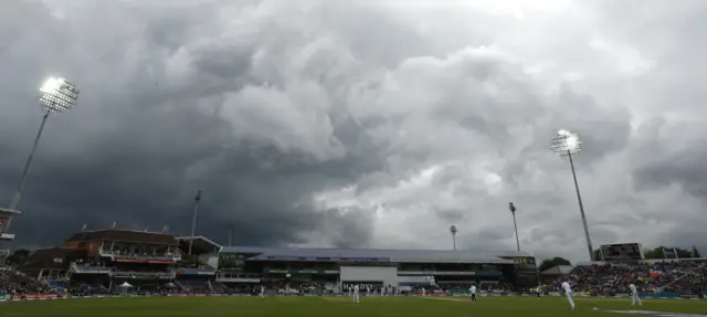 Clouds loom over Headingley