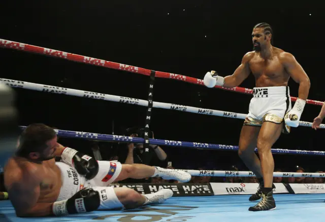 Haye wins