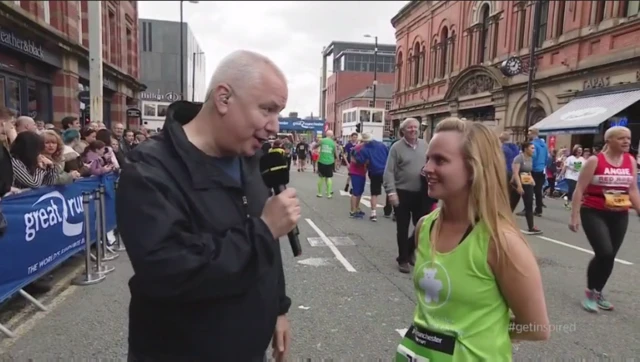 Tina O'Brien Great Manchester Run