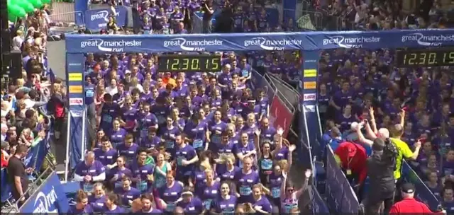 Manchester Uni runners