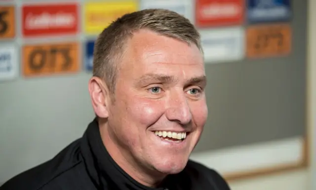 Kilmarnock manager Lee Clark