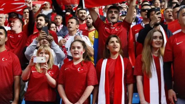 Turkey fans