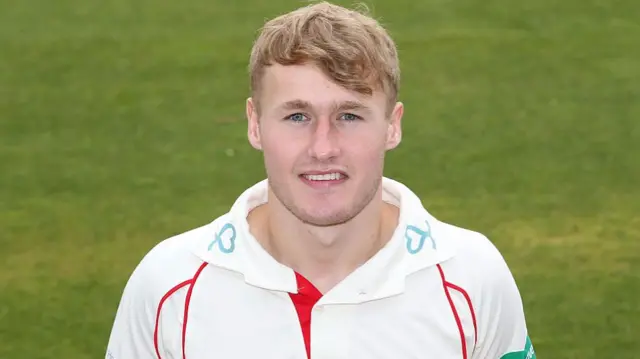 Staffordshire and Lancashire legspinner Matthew Parkinson