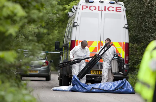 Police in Chandlers Cross
