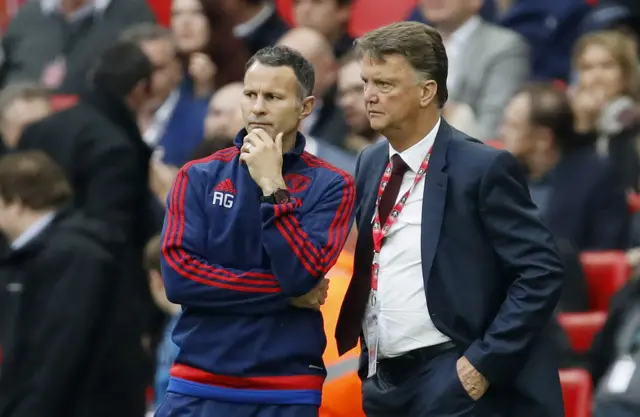 Ryan Giggs and Louis van Gaal