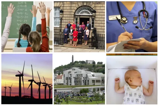 Priorities for the new cabinet include education, the NHS, climate change and baby boxes for newborns