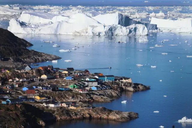 A view of Greenland
