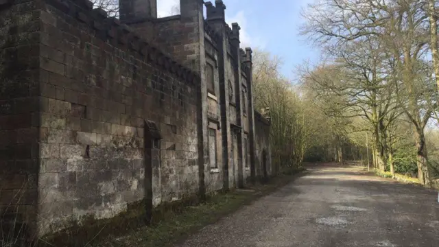 Building at Rudyard Lake