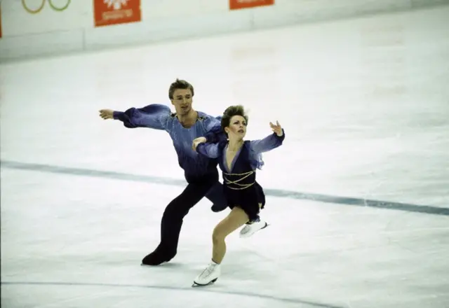 Jayne Torvill and Christopher Dean