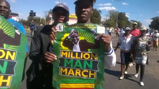 Zimbabwe march