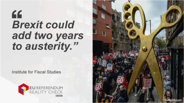 Quote: Brexit could add two years to austerity."