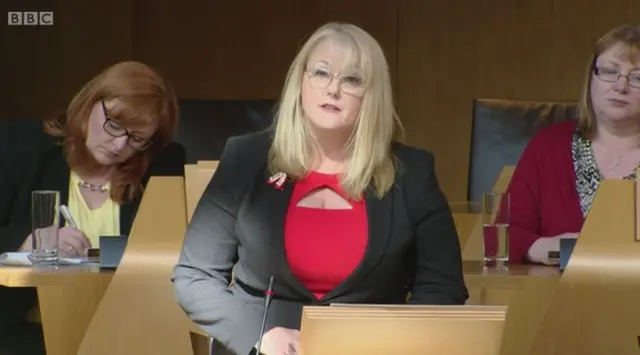 SNP MSP Christina McKelvie