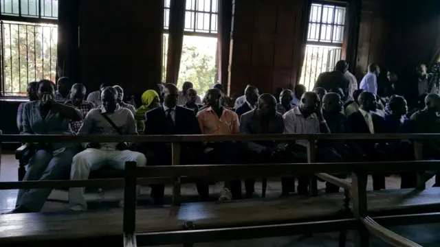 People in Kampala's High Court, Kampala