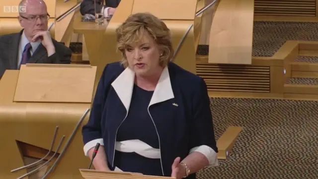 External Affairs Secretary Fiona Hyslop