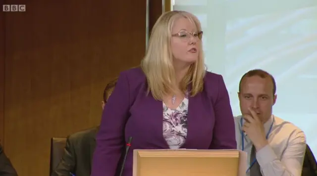 SNP MSP Christina McKelvie