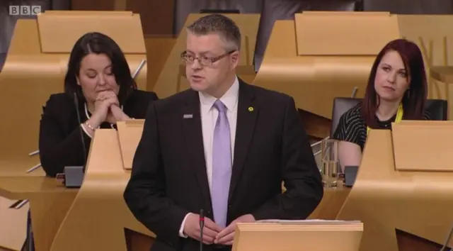 SNP MSP Stuart McMillan