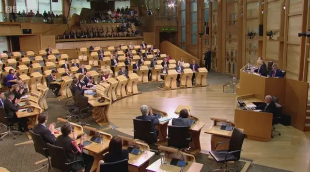 Holyrood chamber