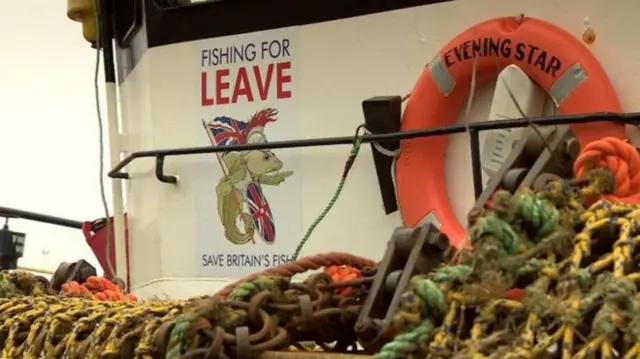 Some fishermen launched their campaign for the UK to leave the European Union