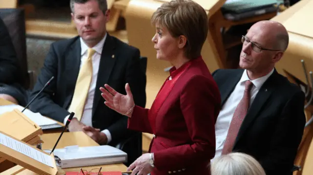 First Minister Nicola Sturgeon