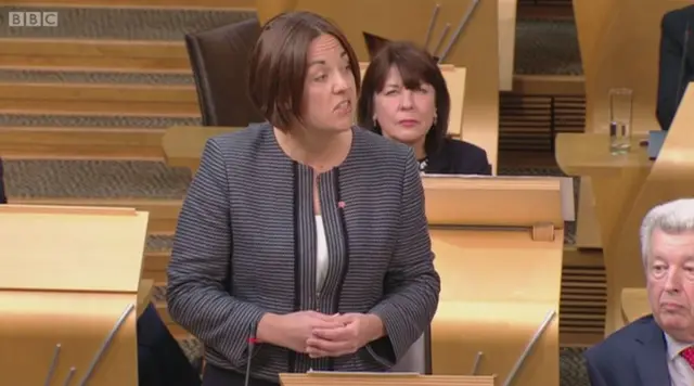 Scottish Labour leader Kezia Dugdale