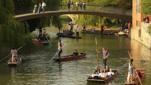 Punting in Cambridge