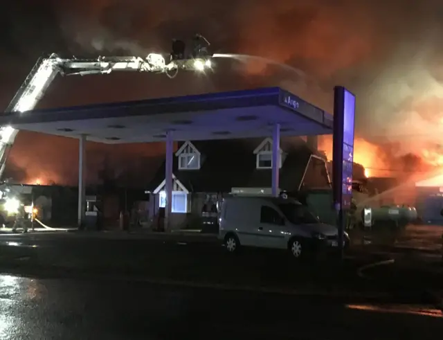 Four Winds Industrial Estate Fire