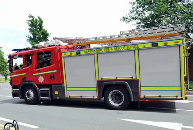 A fire engine