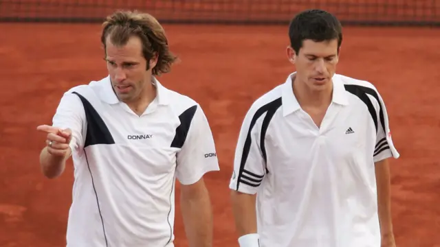 Greg Rusedski and Tim Henman