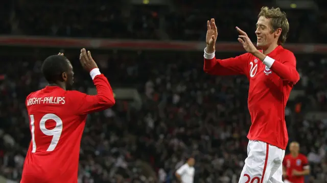 Peter Crouch & Shaun Wright-Phillips