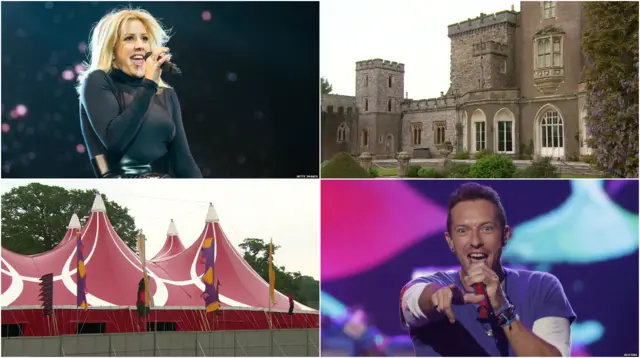 Radio 1 Big Weekend, Powderham Castle, Coldplay and Ellie Goulding