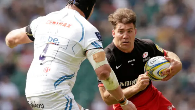 Saracens' Schalk Brits