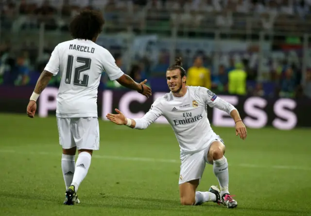 Marcelo and Gareth Bale