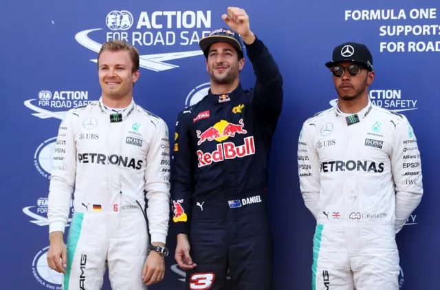 Monaco GP podium