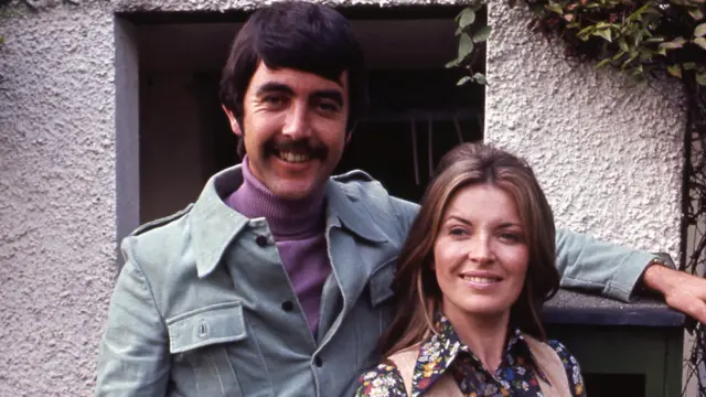 John Alderton and Hannah Gordon