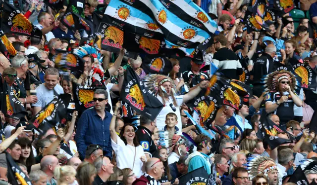 Exeter Chiefs fans