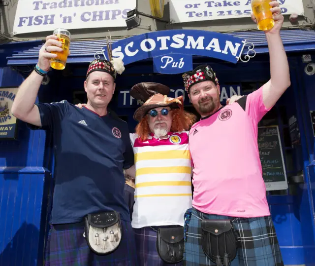 Scotland fans