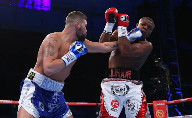 Tony Bellew in action